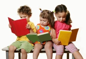 kids reading